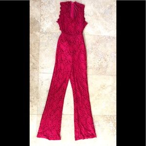 venus lace jumpsuit
